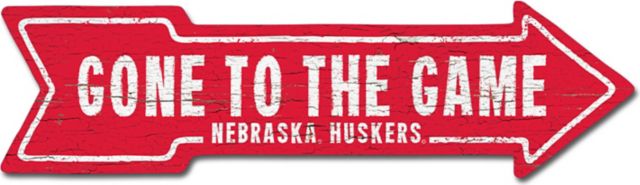 University of Nebraska - Lincoln Wall Mount Arrow 6.5x24 - ONLINE ONLY