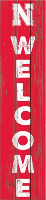 University of Nebraska - Lincoln 10.5''x 47'' Porch Leaner - ONLINE ONLY