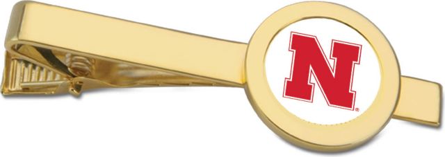 CSI Gold Tie Bar With Colored Medallian - ONLINE ONLY