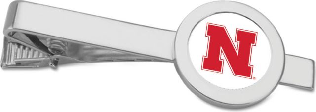 CSI Silver Tie Bar With Colored Medallian - ONLINE ONLY