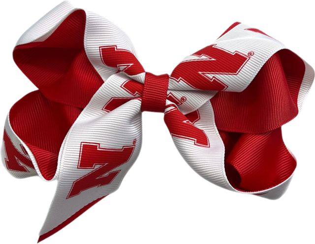 University of Nebraska - Lincoln Child 2-Toned Hairbow