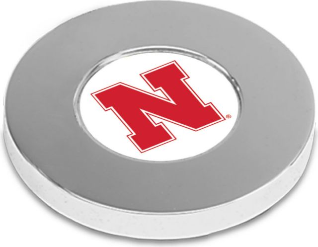 CSI Silver Paperwitheight (Gift Boxed) With Colored Medallion - ONLINE ONLY