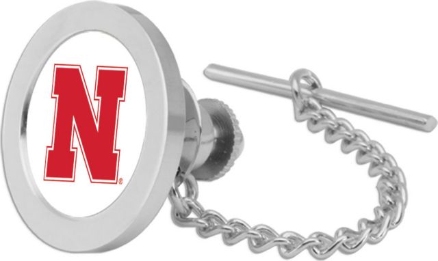 CSI Silver Tie Tack/Lapel Pin Gift Boxed With Colored Medallion - ONLINE ONLY