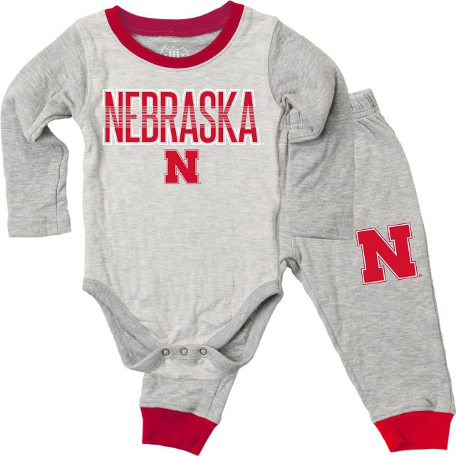 University of Nebraska - Lincoln Infant Boys' Hopper Set