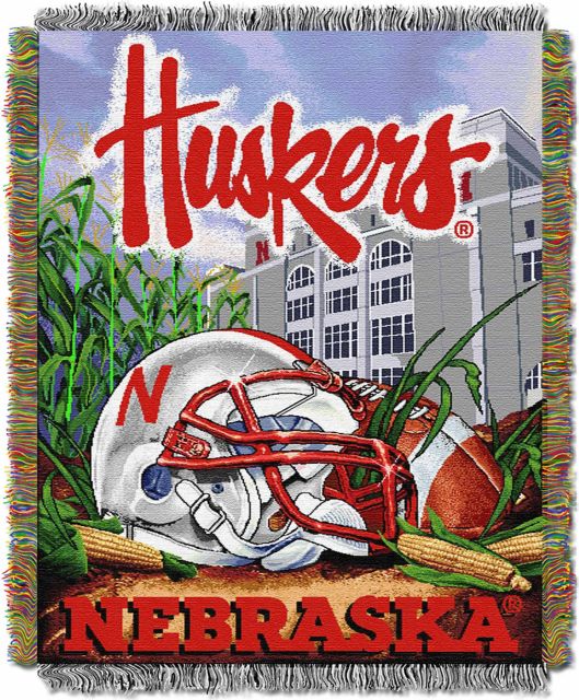 NCAA Home Field Advantage Woven Tapestry Throw Blanket 48''x60'' - ONLINE ONLY