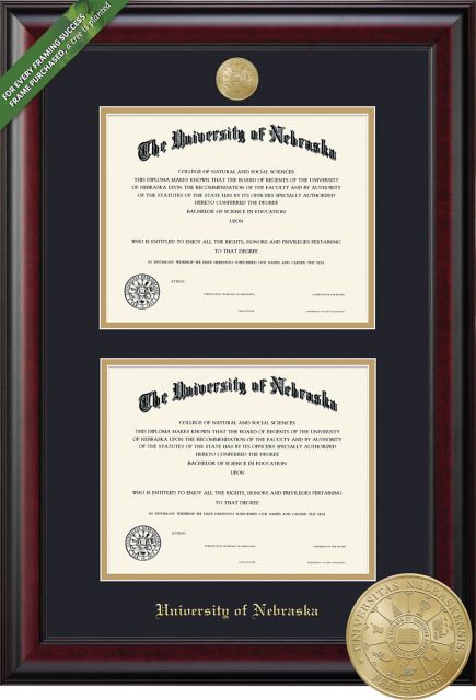 University of Nebraska - Lincoln 8.5" x 11" Windsor Diploma Frame