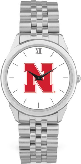 CSI Men's Silver Rolled Link Withristwithatch (Gift Box) With Colored Medallion - ONLINE ONLY