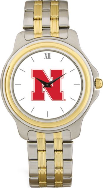 CSI Men's Two-Toned Wristwatch With Colored Medallion - ONLINE ONLY