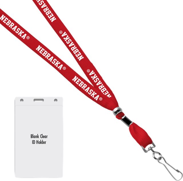 University of Nebraska - Lincoln Card Dispenser Lanyard