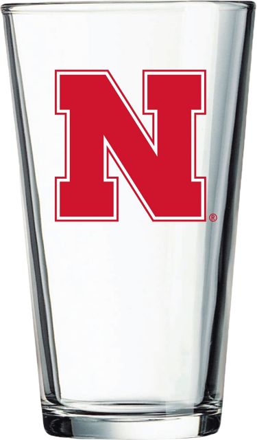 University of Nebraska - Lincoln Huskers 16 oz. Glass