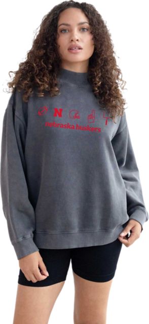 University of Nebraska - Lincoln Huskers Women's Nantucket Crewneck Sweatshirt