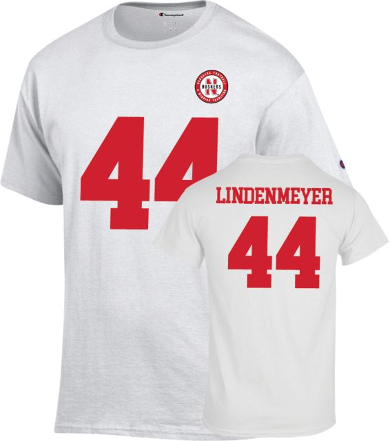 Nebraska Football T Shirt Lindenmeyer - 44 - ONLINE ONLY