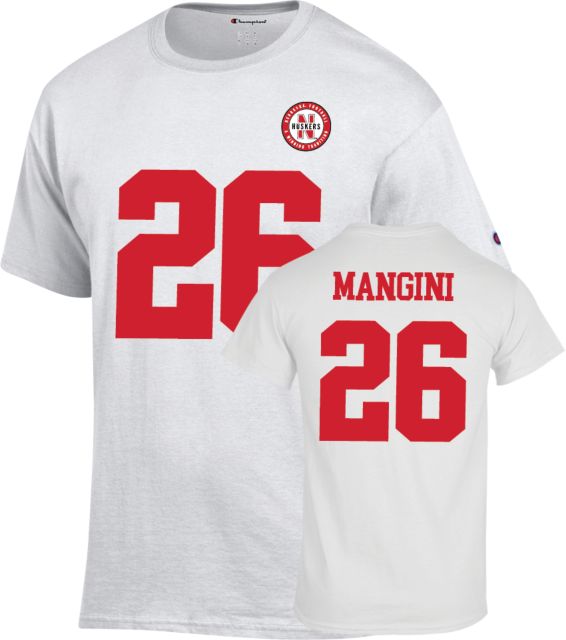 Nebraska Football T Shirt Mangini - 26 - ONLINE ONLY