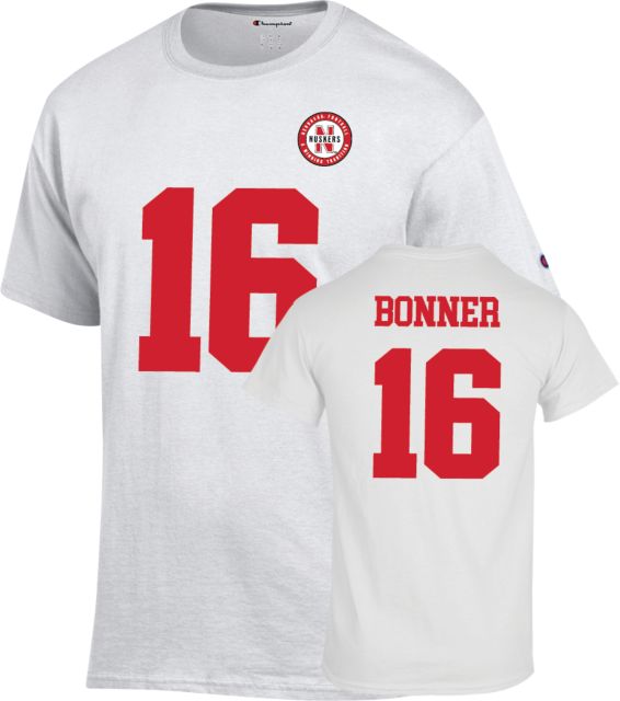 Nebraska Football T Shirt Bonner - 16 - ONLINE ONLY