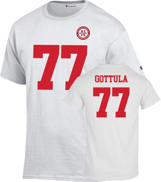 Nebraska Football T-Shirt Gunnar Gottula - 77