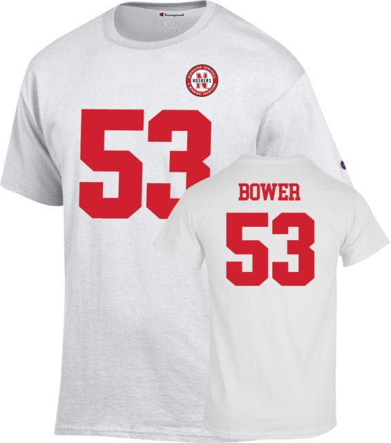Nebraska Football T-Shirt Jacob Bower - 53