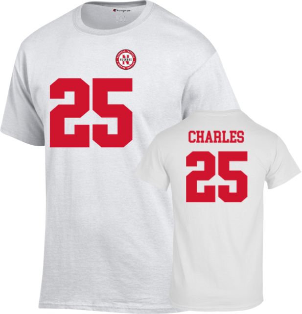 Nebraska Football T-Shirt Jeremiah Charles - 25 - ONLINE ONLY