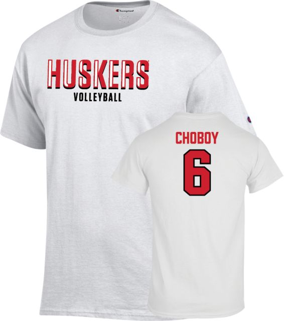 Nebraska Women's Volleyball T-Shirt Laney Choboy ONLINE ONLY