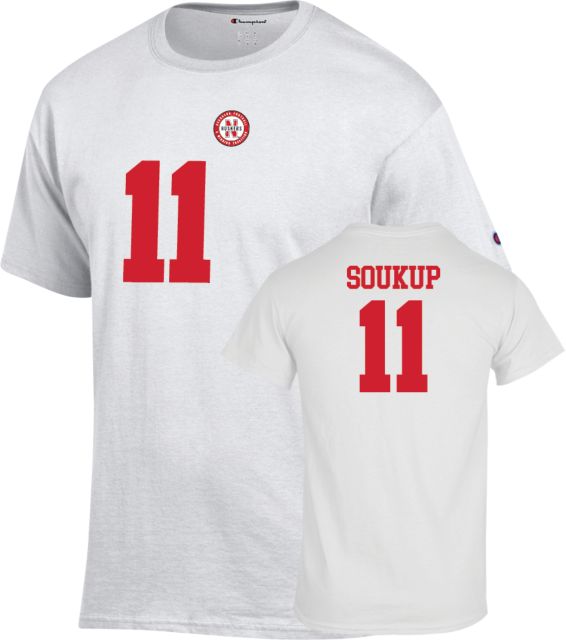 Nebraska Football T-Shirt Bode Soukup - 11 - ONLINE ONLY