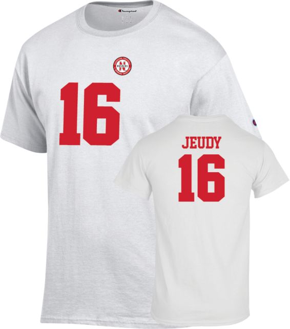 Nebraska Football T-Shirt Elijah Jeudy - 16 - ONLINE ONLY