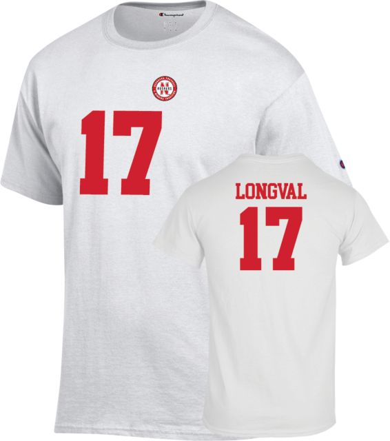 Nebraska Football T-Shirt Luke Longval - 17 - ONLINE ONLY