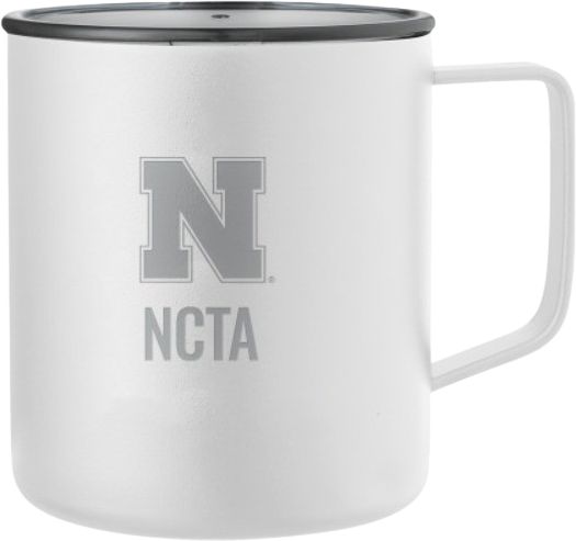 Nebraska Rover Camp Vacuum Insulated Mug 14oz NCTA Stacked Engraved - ONLINE ONLY