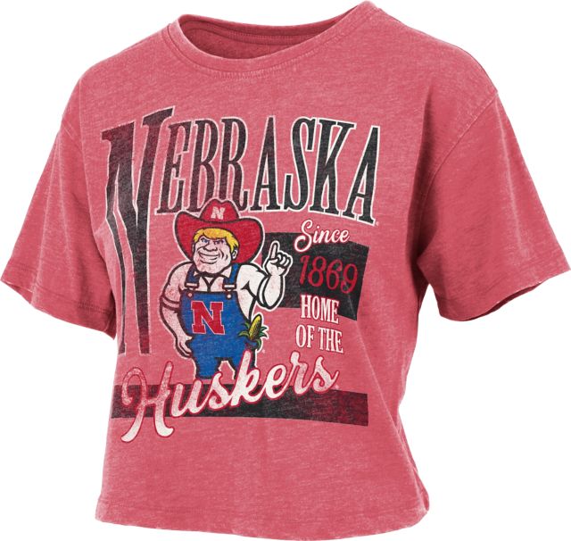 University of Nebraska - Lincoln Huskers Women's Crop Short Sleeve T-Shirt