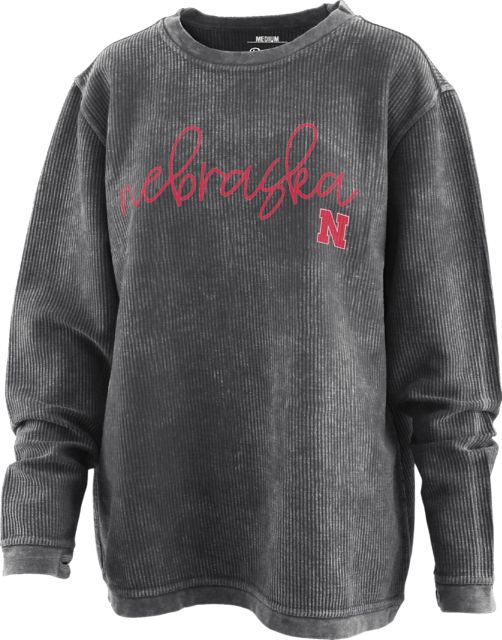 University of Nebraska - Lincoln Huskers Women's Cord Crewneck Sweatshirt