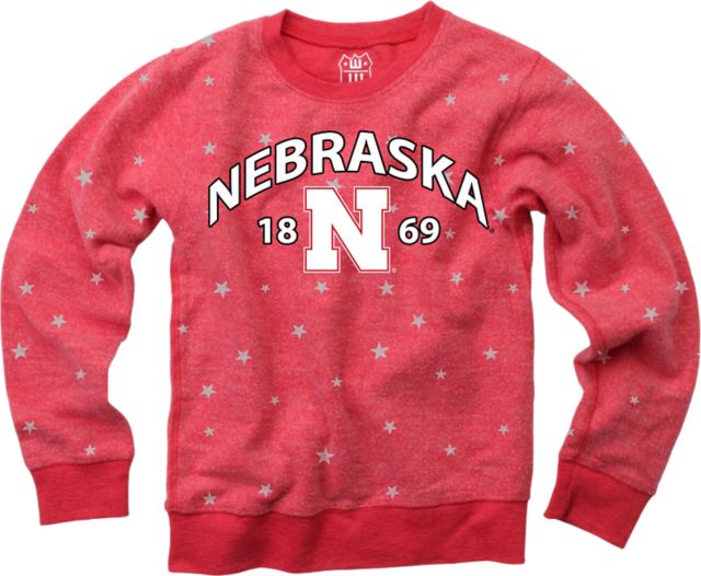 University of Nebraska - Lincoln Girl's Star Crewneck