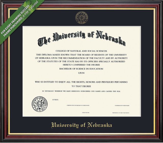 University of Nebraska - Lincoln 8.5" x 11" Academic Diploma Frame