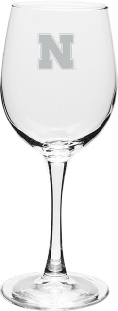 University of Nebraska - Lincoln 12 oz. Wine Glass