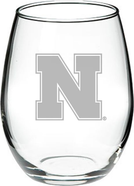 University of Nebraska - Lincoln 21 oz. Stemless Wine Glass