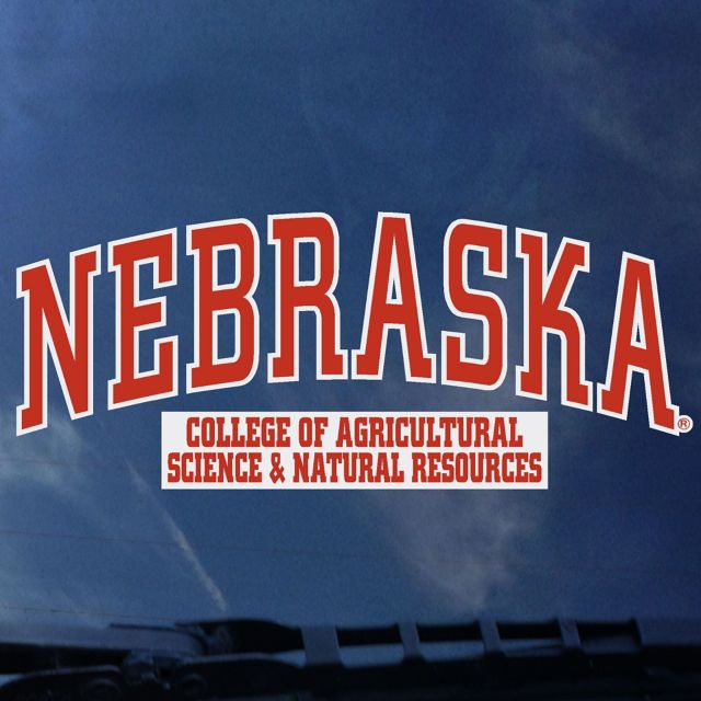 University of Nebraska College of Agricultural Science & Natural Resources Decal