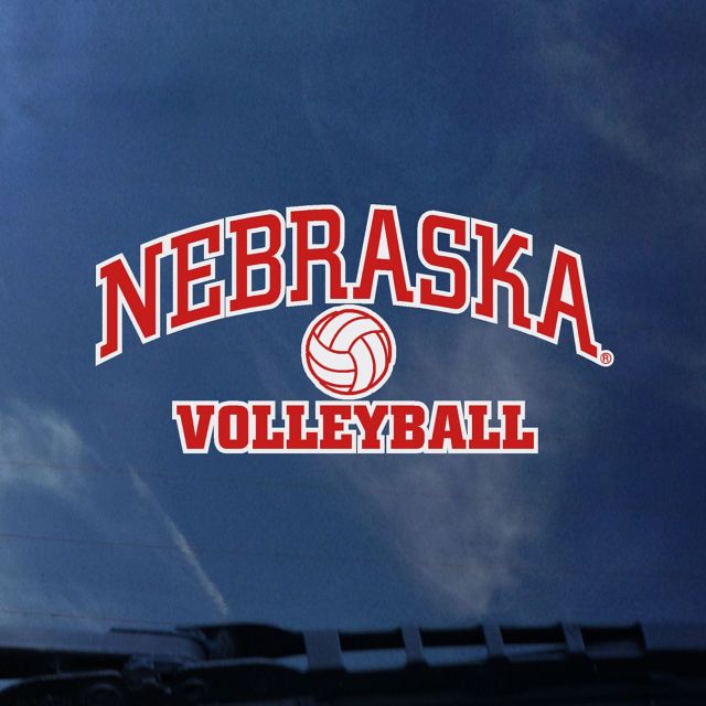 University of Nebraska - Lincoln Volleyball Decal