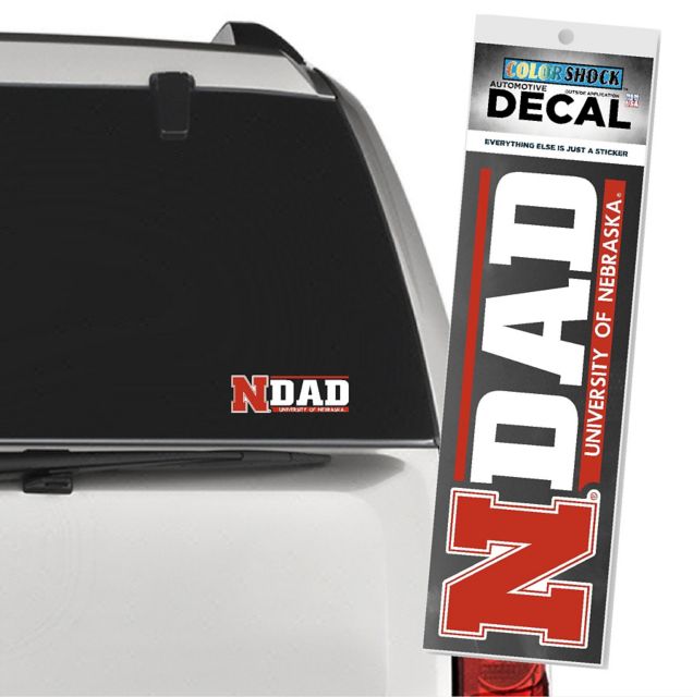 University of Nebraska - Lincoln Huskers Dad Decal