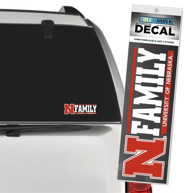 University of Nebraska - Lincoln Mascor Family Decal