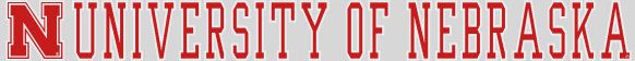 University of Nebraska - Lincoln Strip Decal