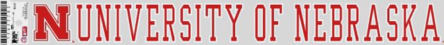 University of Nebraska - Lincoln Strip Decal