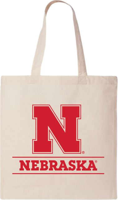 University of Nebraska - Lincoln 15 x 16 Canvas Tote Bag