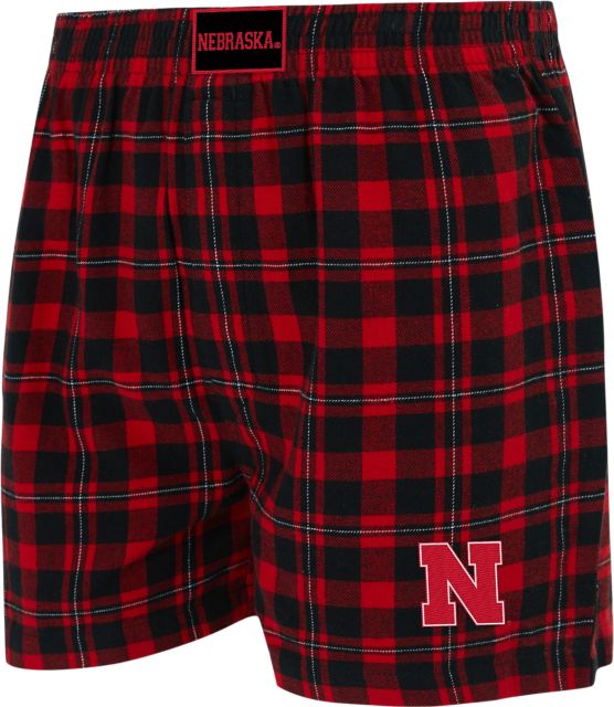 University of Nebraska - Lincoln Flannel Boxers