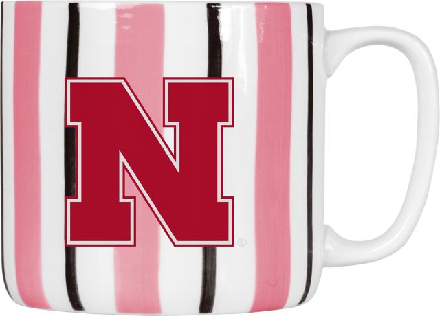University of Nebraska - Lincoln 16oz Brushstroke Stripe Mug