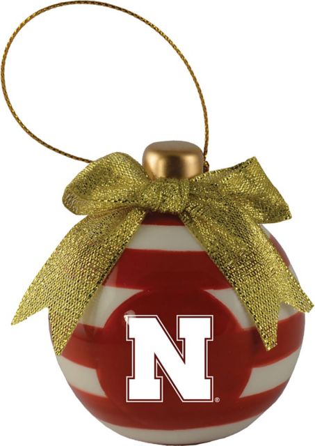 University of Nebraska - Lincoln Round Ornament