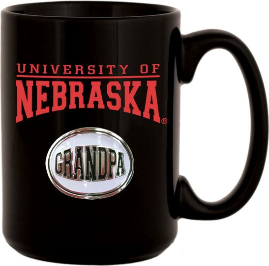 University of Nebraska - Lincoln Grandpa El Grande Medallion Mug