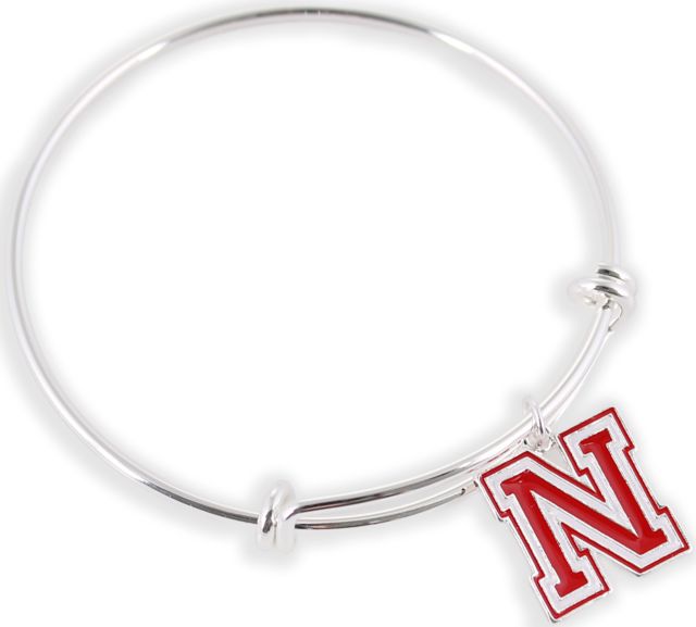 University of Nebraska - Lincoln Enamel Logo Wire Bracelet