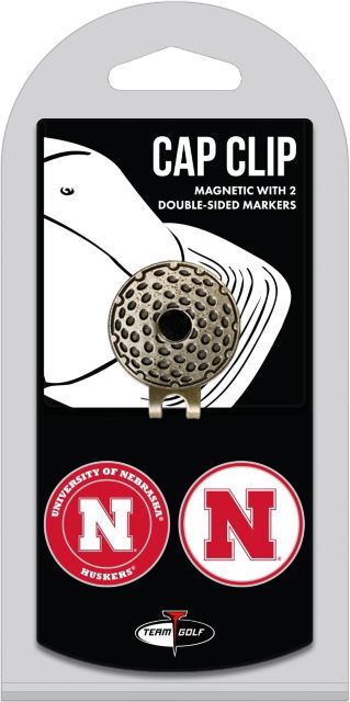 University of Nebraska - Lincoln Golf Cap Clip and Ball Marker Set