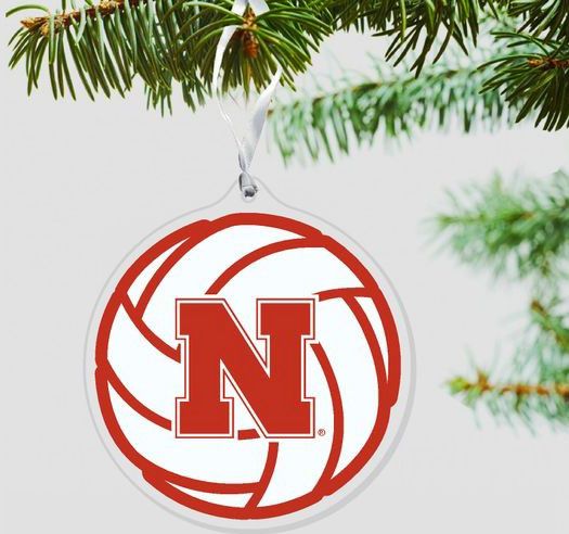 University of Nebraska - Lincoln Volleyball Ornament