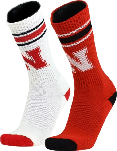 University of Nebraska - Lincoln Crew Socks 2 Pack