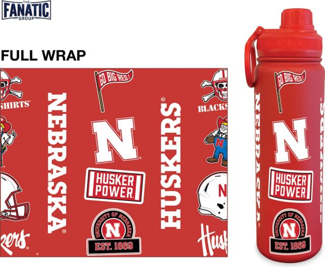 University of Nebraska - Lincoln 24 oz. Full Wrap Bottle