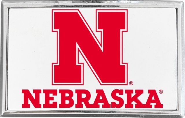 University of Nebraska - Lincoln Rectangle Adhesive Emblem