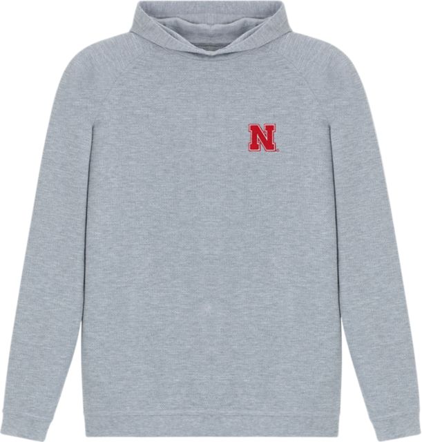 University of Nebraska - Lincoln Waffle Hooded Long Sleeve T-Shirt